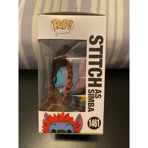 Funko Pop Disney:  Stitch In Costume - Stitch As Simba - Picture 2 of 6
